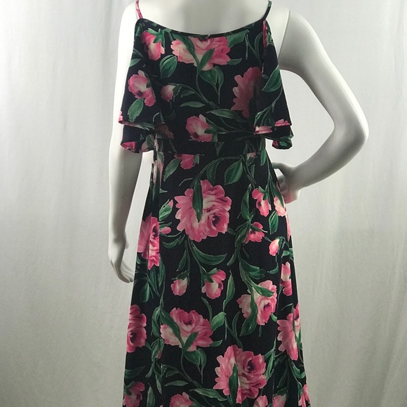 Soprano Cold Shoulder Wrap Dress XL NWT - Picture 5 of 5